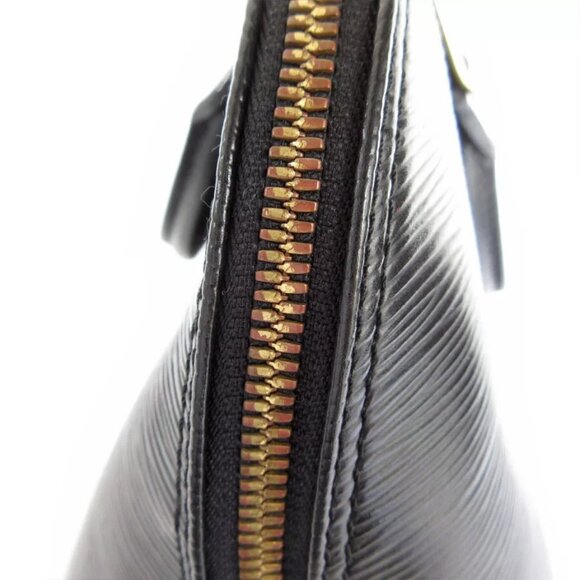 Auth LOUIS VUITTON Epi Alma Handbag black Epi Leather - Picture 6 of 12